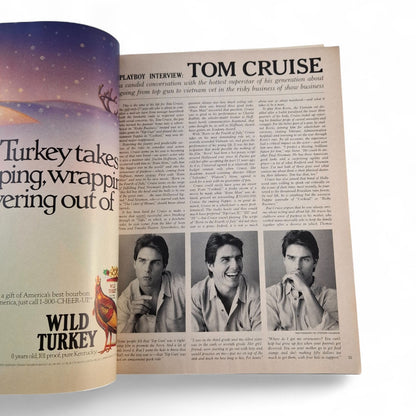 PLAYBOY Magazine January 1990 Joan Severance Peggy McIntaggart Tom Cruise