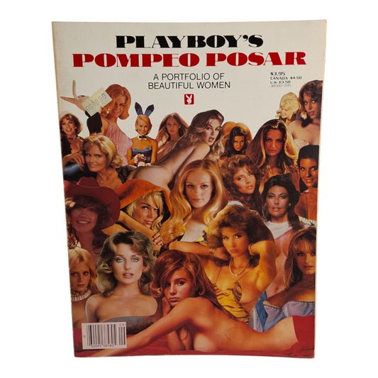 PLAYBOY Magazine POMPEO POSAR Portfolio of Beautiful Women 1985
