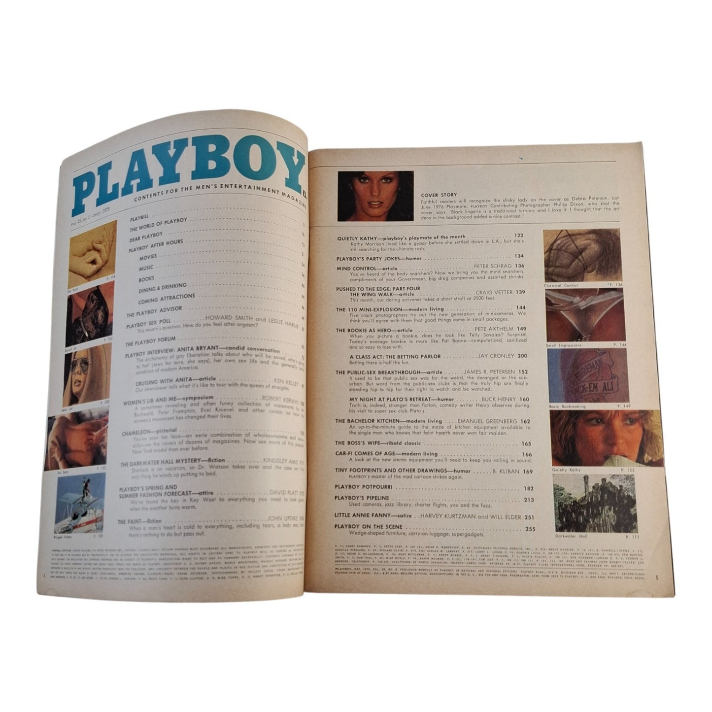 Playboy US magazine - May 1978 - Debra Patterson + Kathryn Morrison