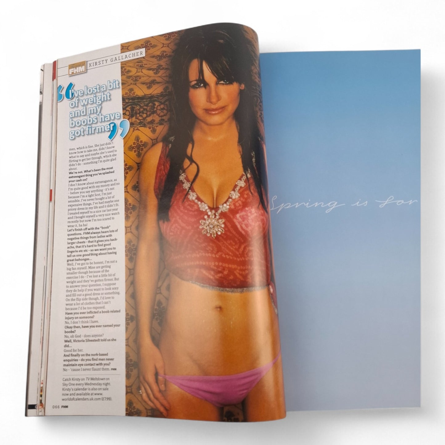 FHM - Entertainment Magazine U.K March 2005 SPECIAL Kirsty Gallacher