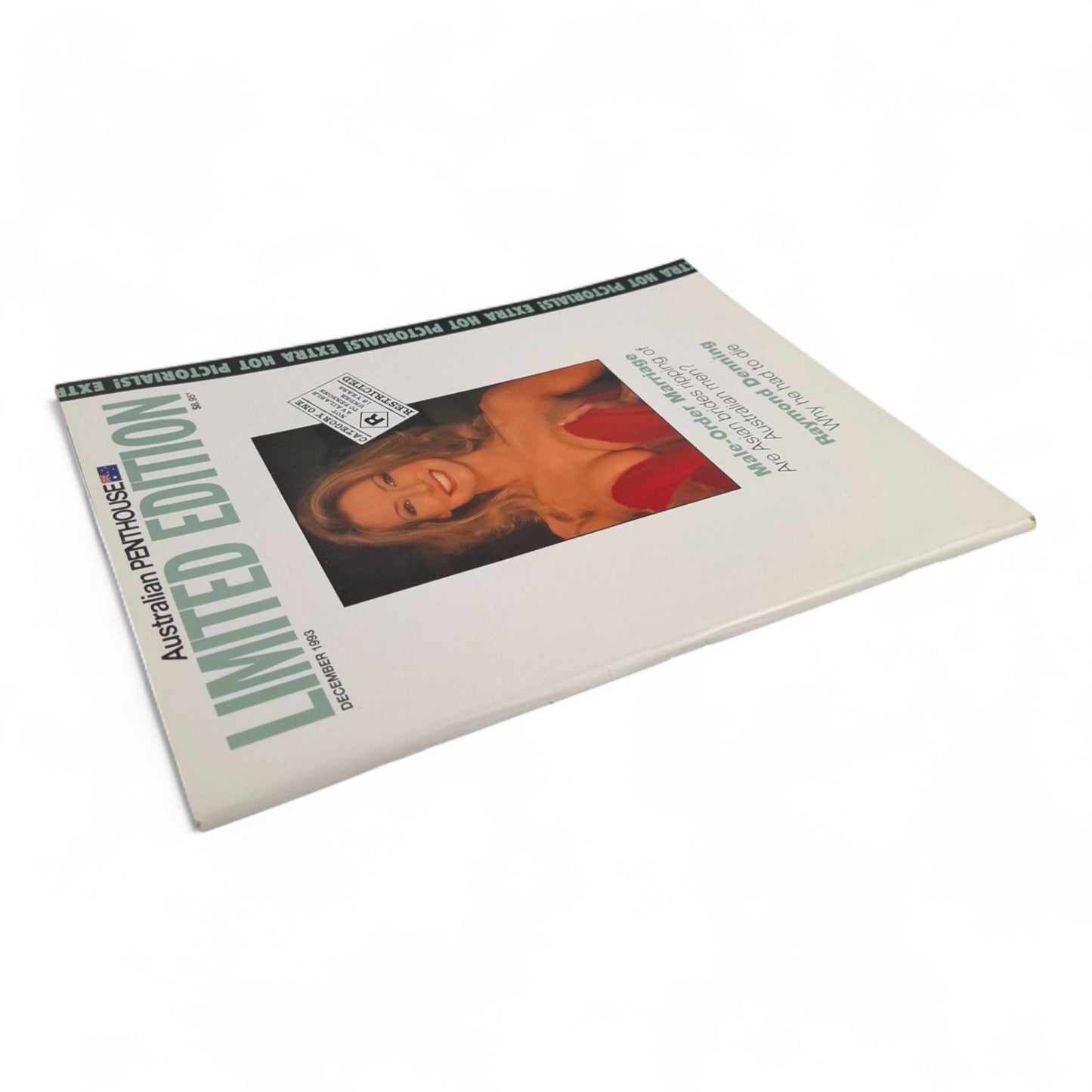 Australian Penthouse Magazine - Limited Edition December 1993 Jane Chambeyron