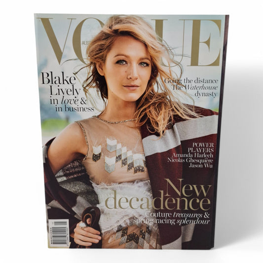 Vogue Australia November 2014 Blake Lively Marthe Wiggers Gemma Ward LilyCollins
