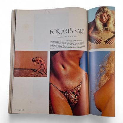 AUSTRALIAN PENTHOUSE Men's Magazine March 1981 Xochiti Quetzal