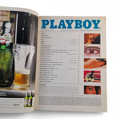 PLAYBOY MAGAZINE May 1990 Renee Tension Bonnie Marino