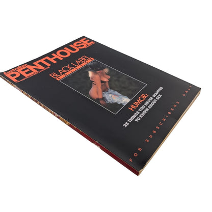 Australian Penthouse Magazine - Black Edition November 1990 Tami Jefferson