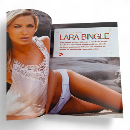 FHM MAGAZINE May 2008 LARA BINGLE Australian Men's Entertainment