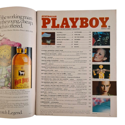 Australian Playboy Magazine - March 1980 Bo Derek /Jane Priest