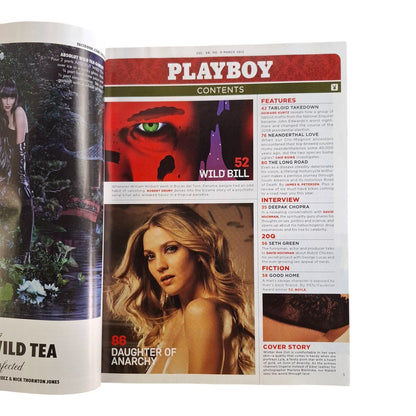 Playboy Magazine March 2011 Winter Ave Zoli / Ashley Mattingly