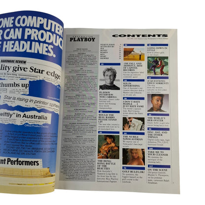 Australian Playboy Magazine July 1988 Shannon Long / Tanja Adams