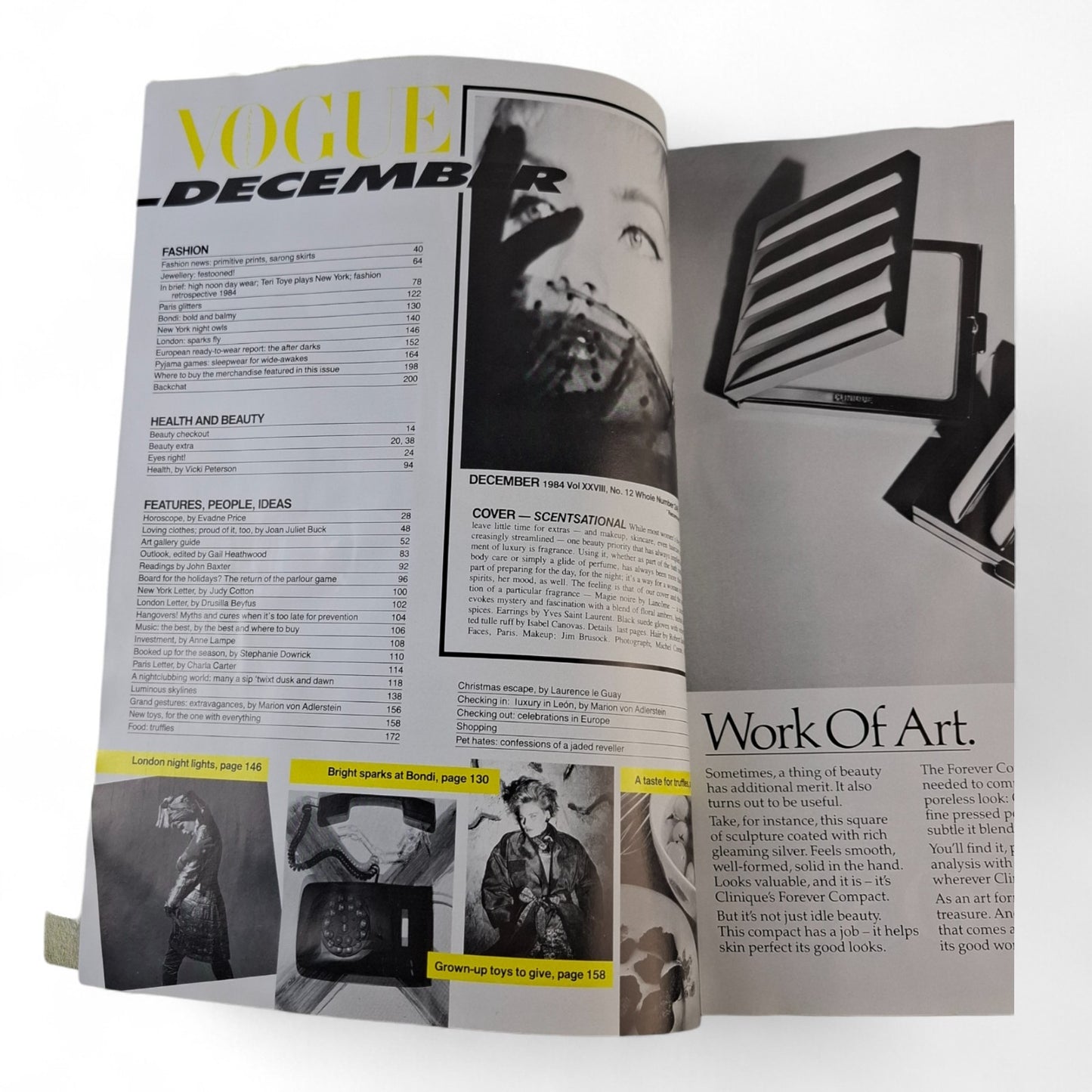 Vogue Australia - December 1984 - David Malouf, Graeme Murphy + Von Adlerstein