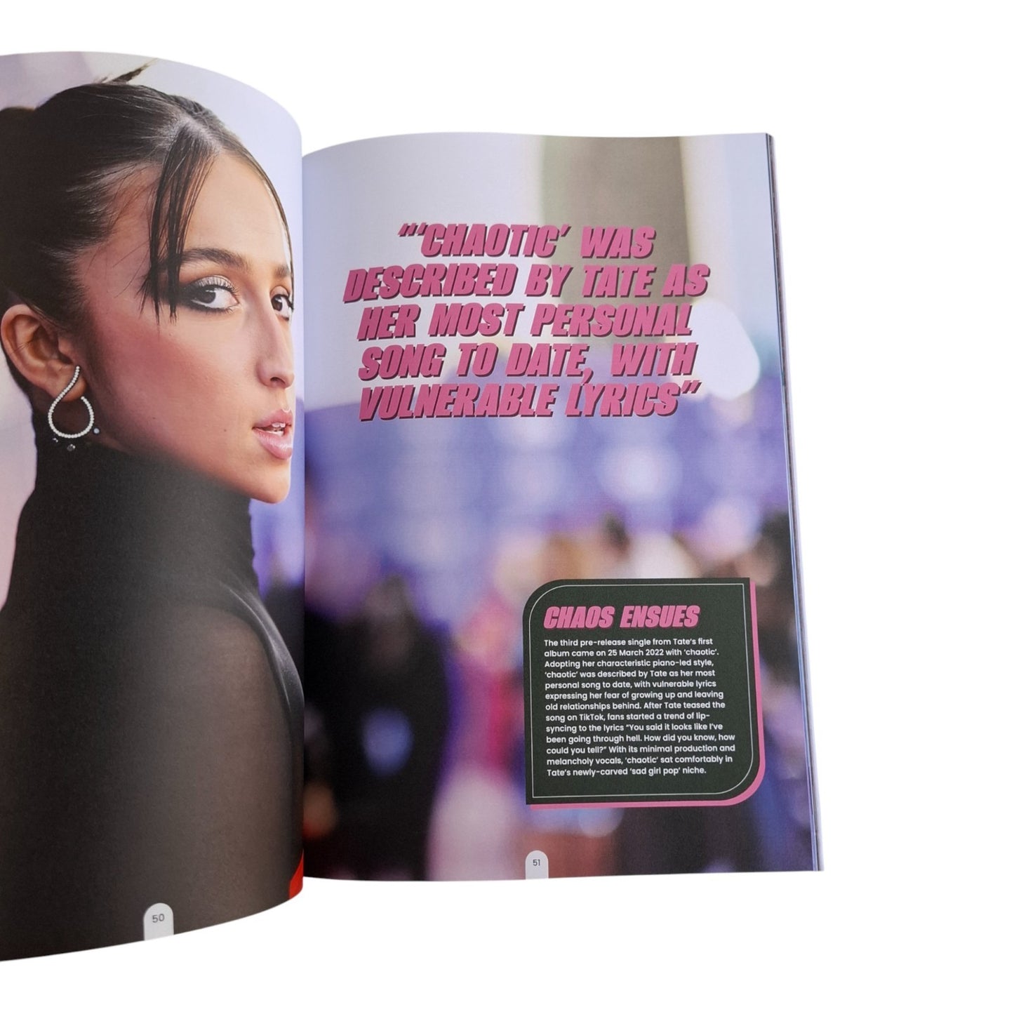 The Ultimate Fan's Guide to TATE MCRAE Magazine 2025 Issue 01 Premier