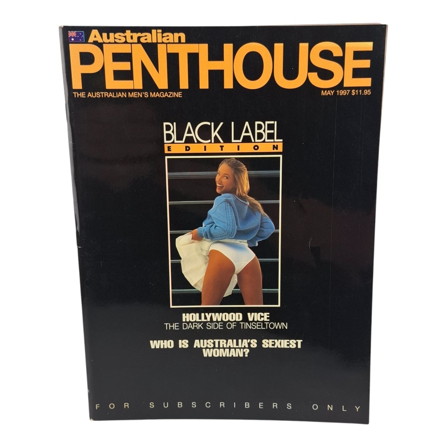 Australian Penthouse Magazine - Black Label  May 1997 Christina Recce-Hall