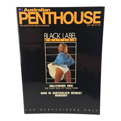 Australian Penthouse Magazine - Black Label  May 1997 Christina Recce-Hall
