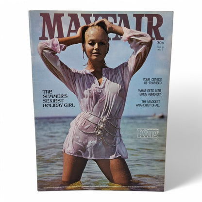 Mayfair Magazine Vol. 6 No. 7 July 1971 U.K Playboy Andrea Rau