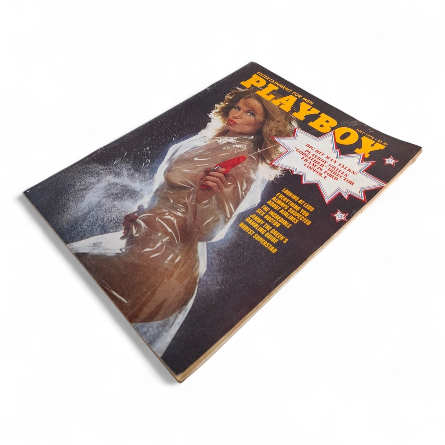 Playboy July 1975 Magazine Lynn Schiller & Laura Blears Ching