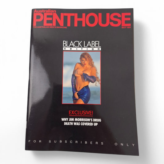 Australian Penthouse Magazine - Black May 1991 Complete Playboy