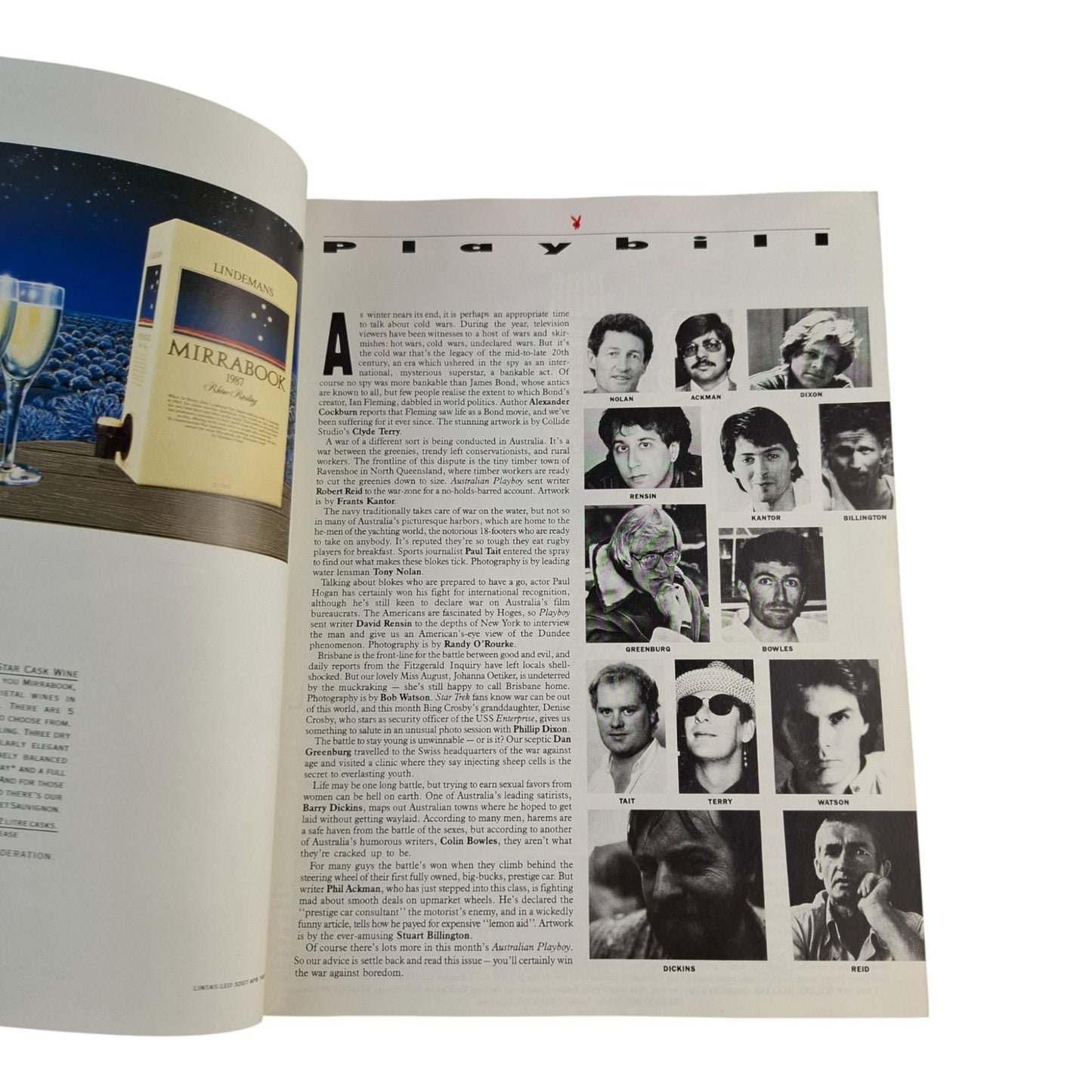 Australian Playboy Magazine August 1988 Johanna Oetiker