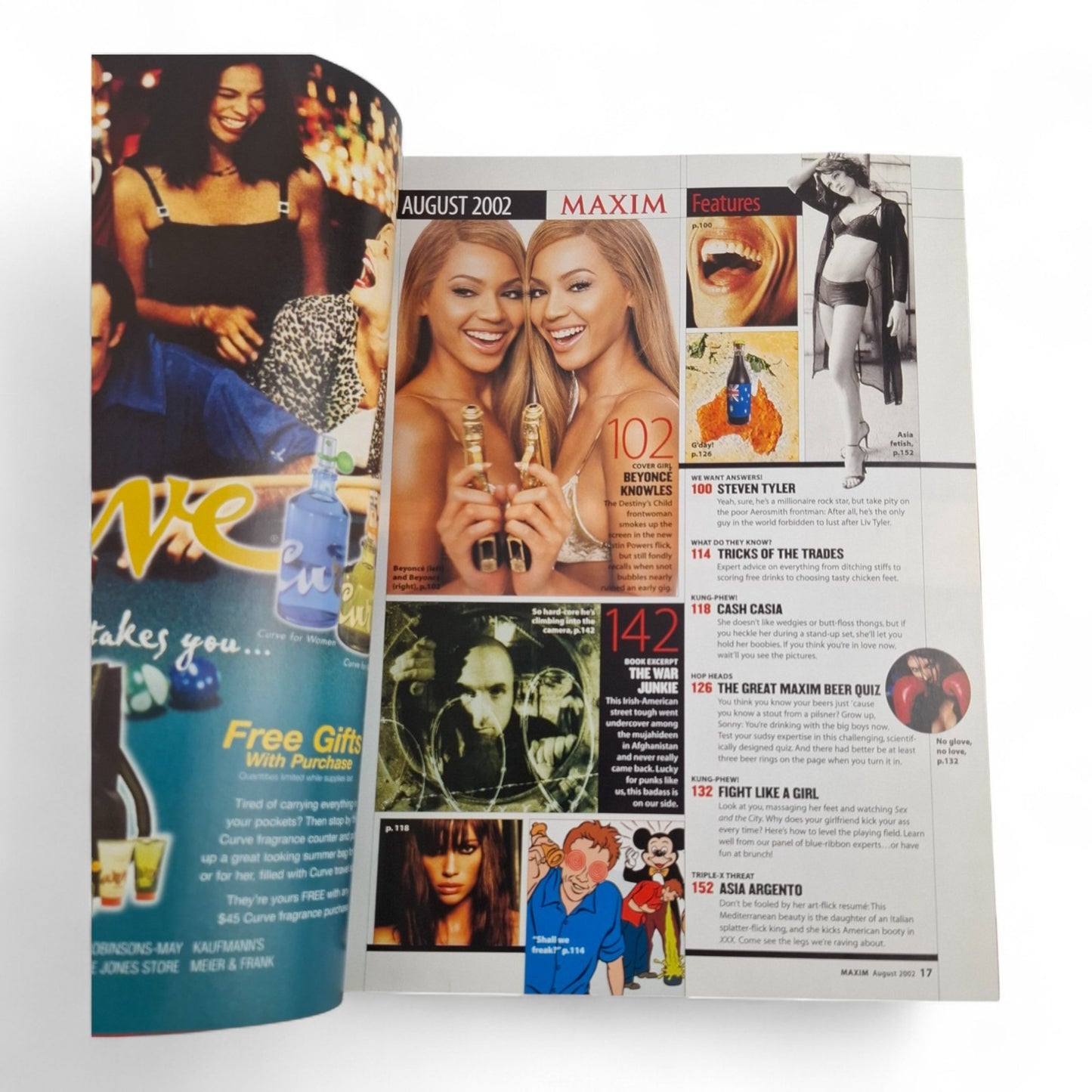 MAXIM U.S Magazine Beyonce August 2002 Complete