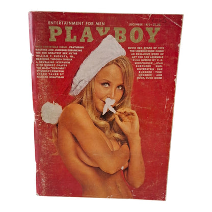 PLAYBOY Magazine December 1970 Shay Knuth  /  Carol Imhof