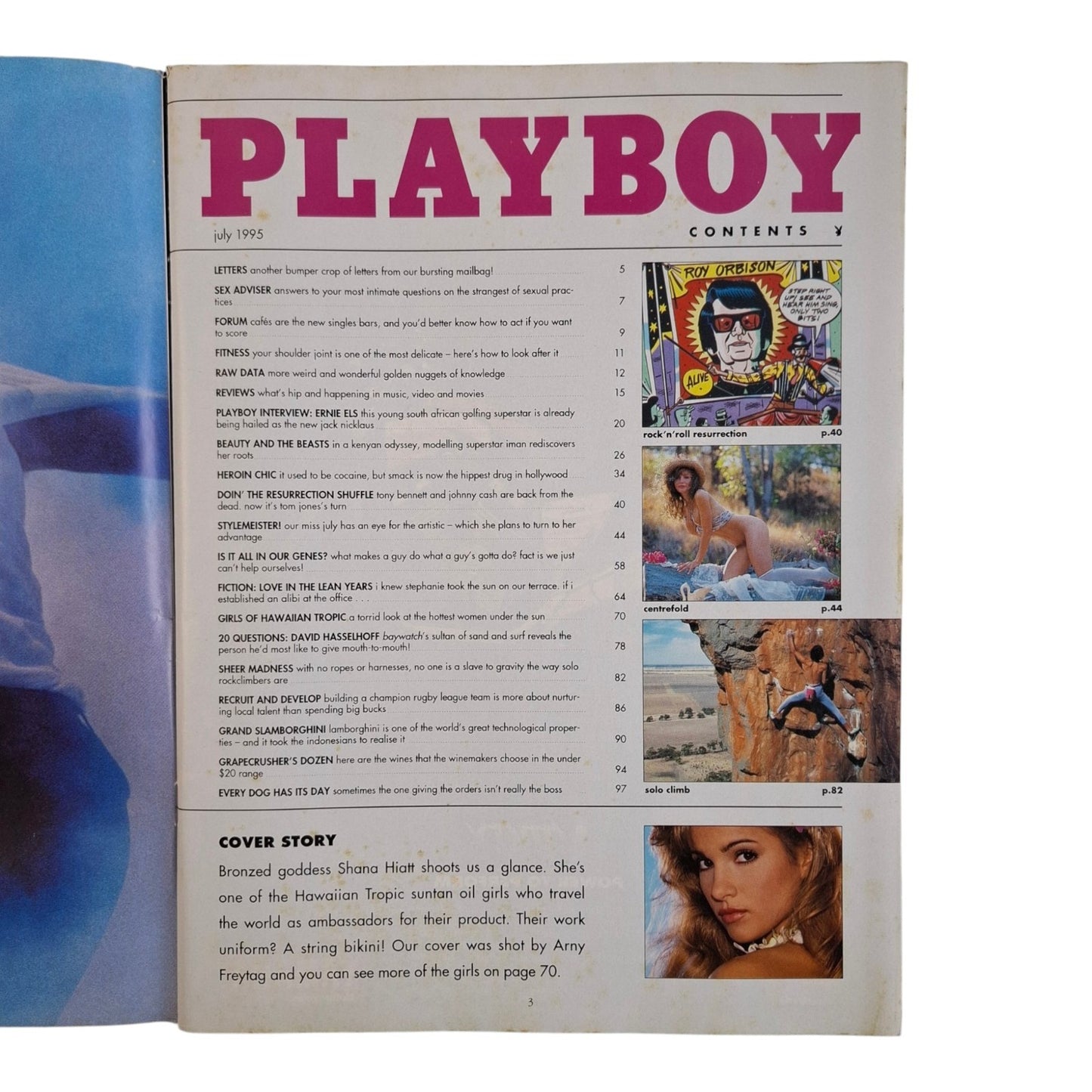 Australian Playboy Magazine July 1995 Shana Hiatt / Marie Harvey
