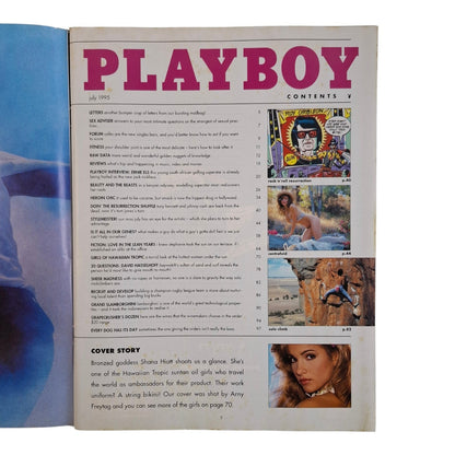 Australian Playboy Magazine July 1995 Shana Hiatt / Marie Harvey