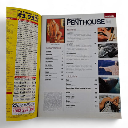 Australian Penthouse Magazine - Black Label May 2003 Szilvia