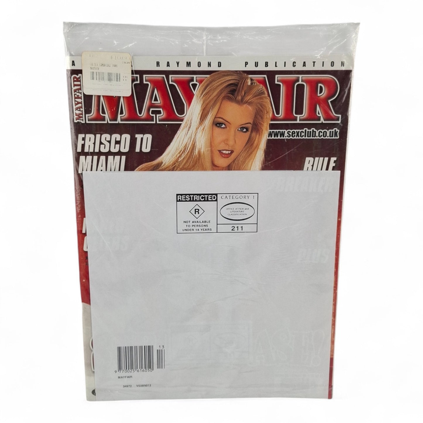 Mayfair Magazine Vol. 38 No. 13 2003 Playboy Sophie Moon NEW SEALED