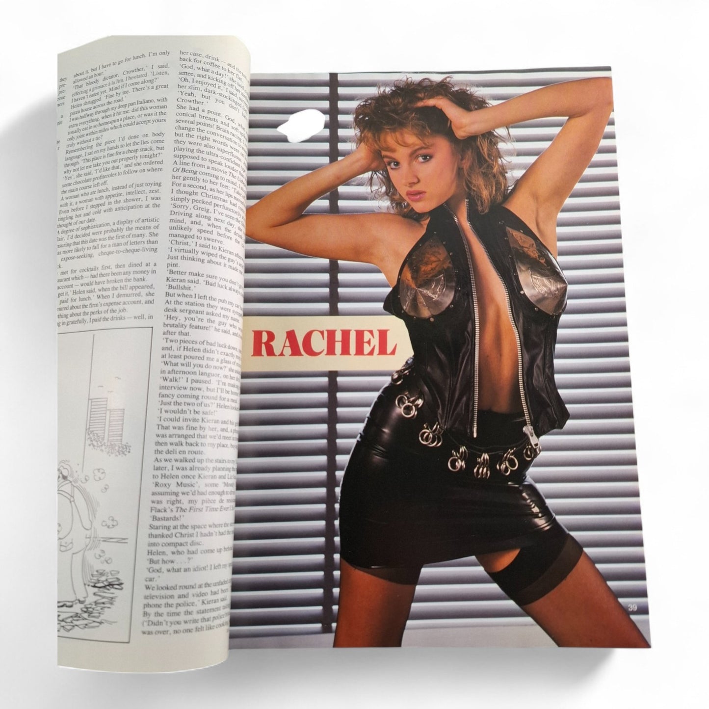 Vintage Mayfair Magazine Vol. 25 No. 1 1990 U.K Playboy Jenny Barnes