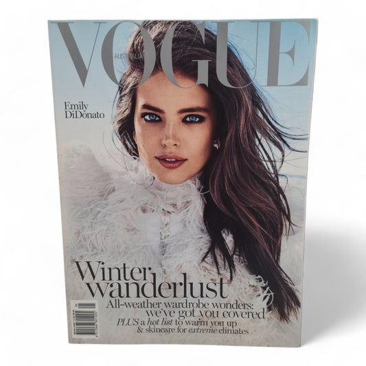 Vogue Australia Magazine June 2014 Emily DiDonato Cover EXCELLENT