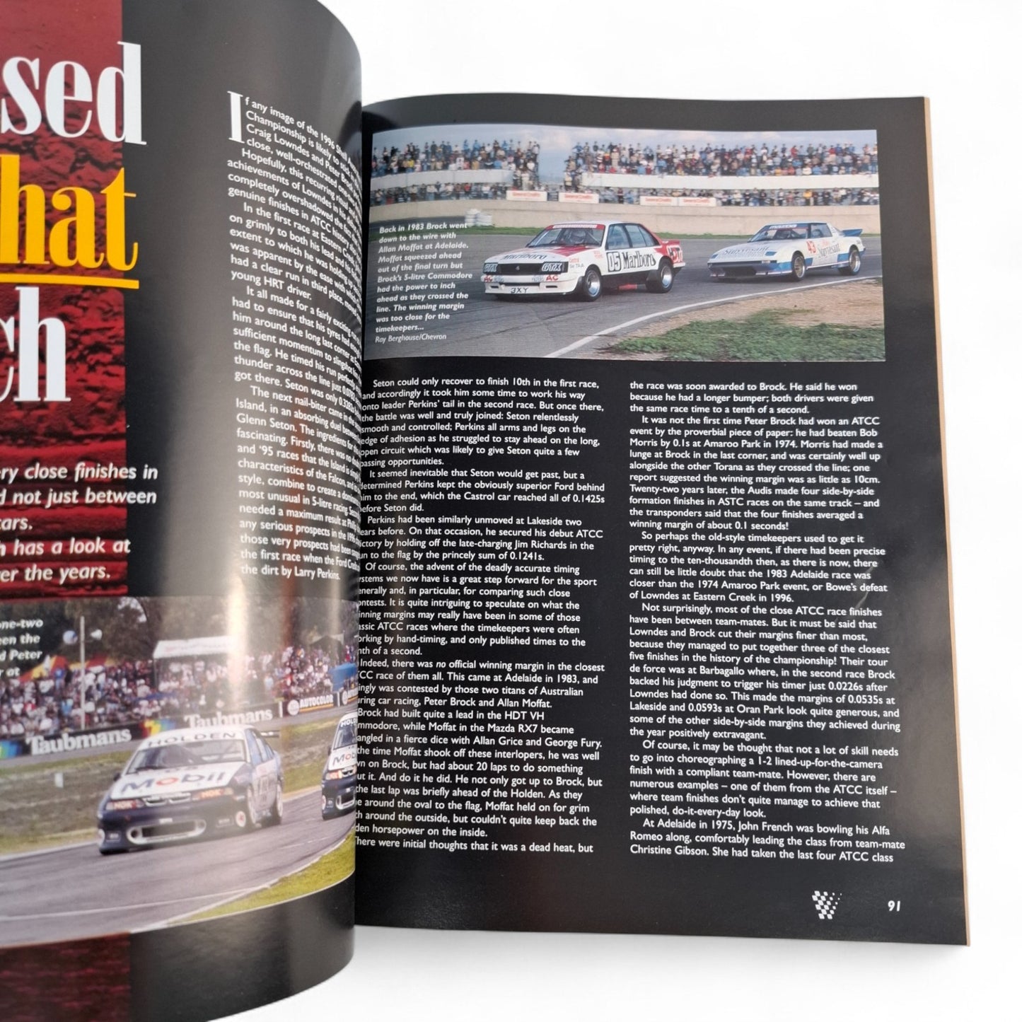 1997 Australian Touring Car Championship Oran Park Official Program