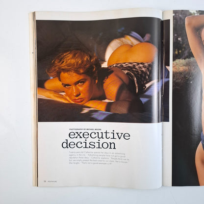 AUSTRALIAN PENTHOUSE Magazine March 1992 Catherine / Krista