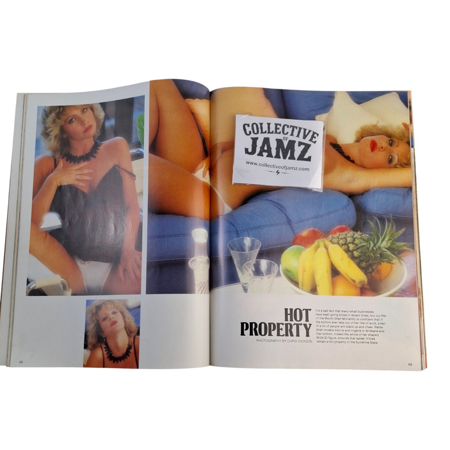 AUSTRALIAN PENTHOUSE Magazine April 1983 Shah McCarthy