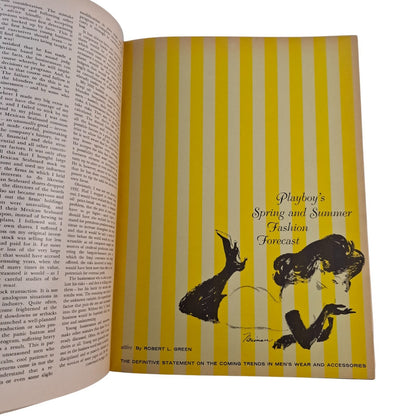 PLAYBOY Magazine April 1961 Femlin / Nancy Nielsen (PAGES MISSING)