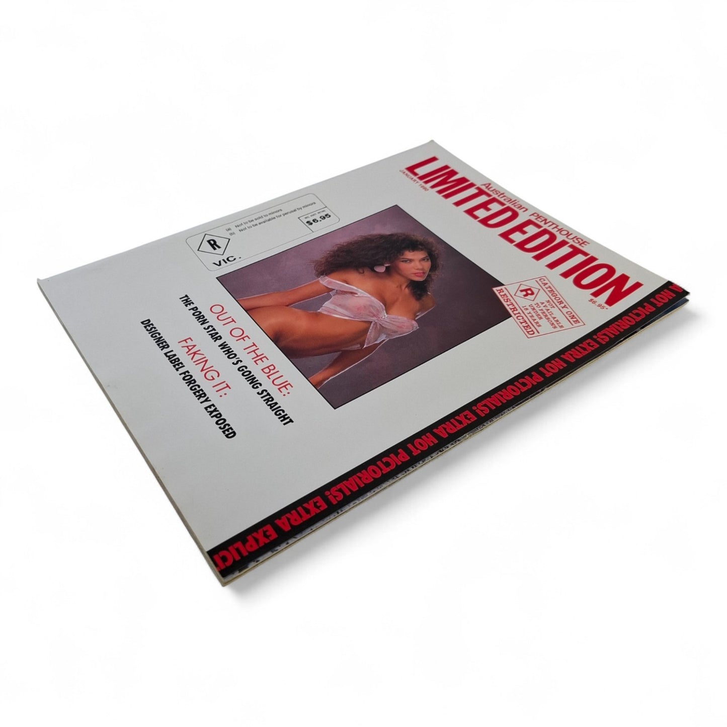 Australian Penthouse Magazine - Limited Edition January 1990 Loree Lopez