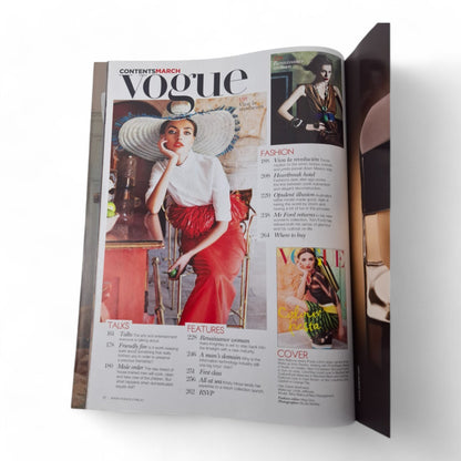 Vogue Australia Magazine March 2011 Cover | Alina Baikova