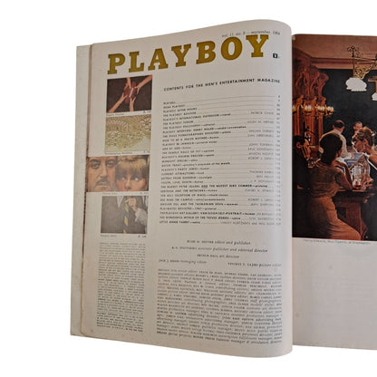 PLAYBOY Magazine September 1964 Heather Hewitt / Astrid Schultz NO C/F