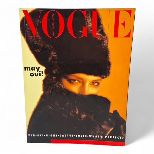 VOGUE AUSTRALIA Magazine May 1986
