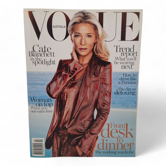 Vogue Australia Magazine February 2014 Cate Blanchett Cover EXCELLENT