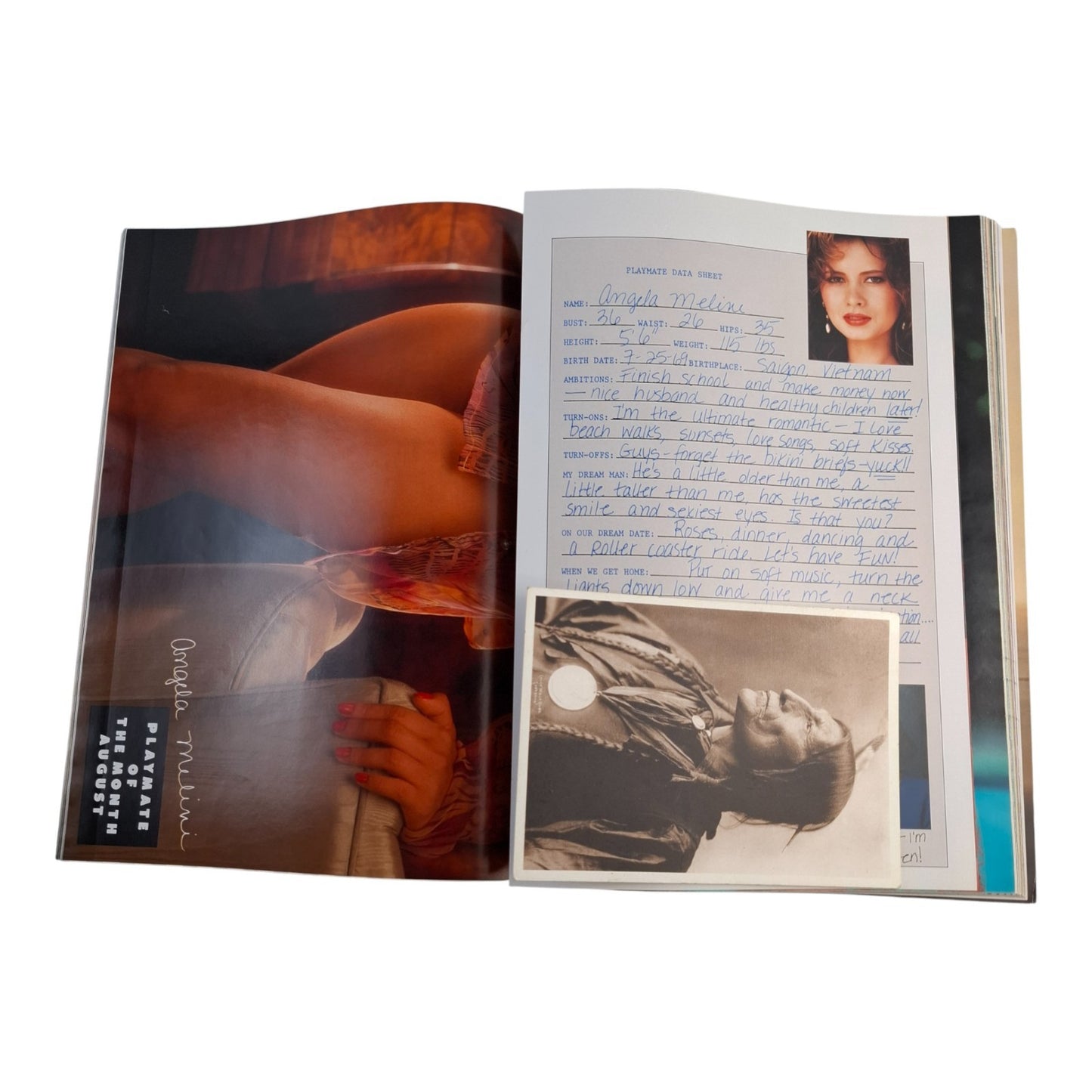 Playboy Magazine Japan August 1992 Pamela Anderson Cowgirl