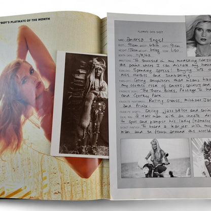 Australian Playboy Magazine August 1985 Andrea Engel John Laws Sheree Allbeury