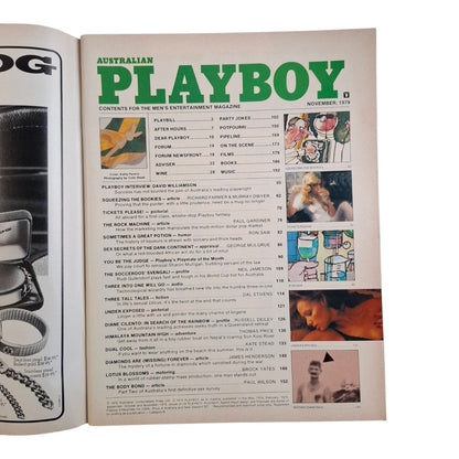 Australian Playboy Magazine - November 1979 Kathy Pereira / Sharon Mulligan