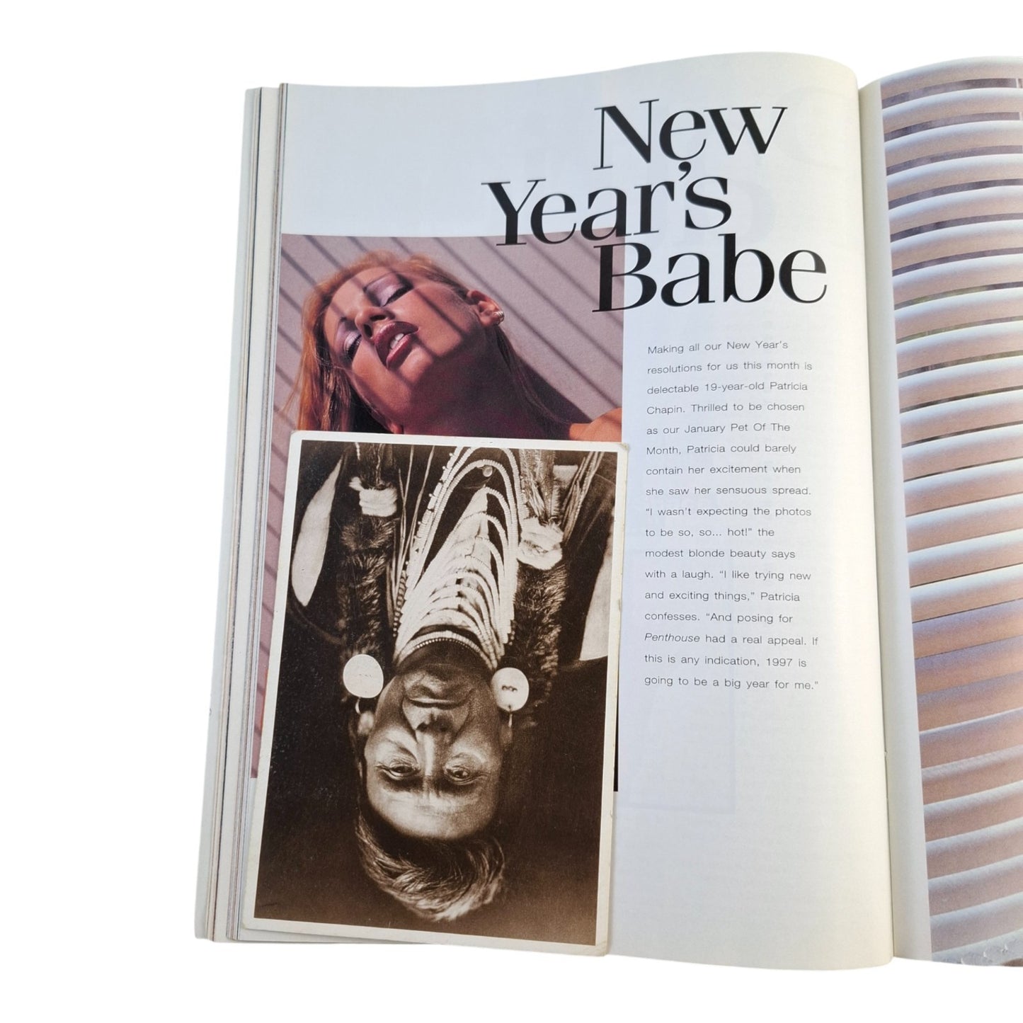 Australian Penthouse Magazine - Limited Edition January 1997 Patricia Chapin