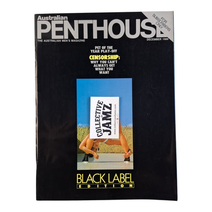 AUSTRALIAN PENTHOUSE Men's Magazine December 1986 Belinda White / Maidenhead