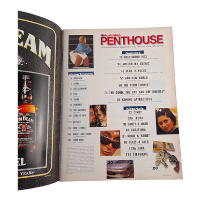 Australian Penthouse Magazine - Black Label  May 1997 Christina Recce-Hall