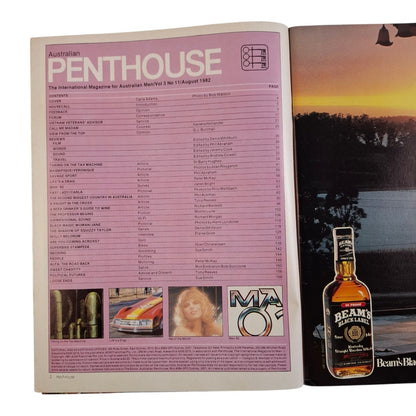 Australian Penthouse Magazine August 1982 Carla Adams / Jane Felber