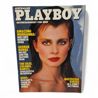 Australian Playboy Magazine July 1983 Nastassja Kinski