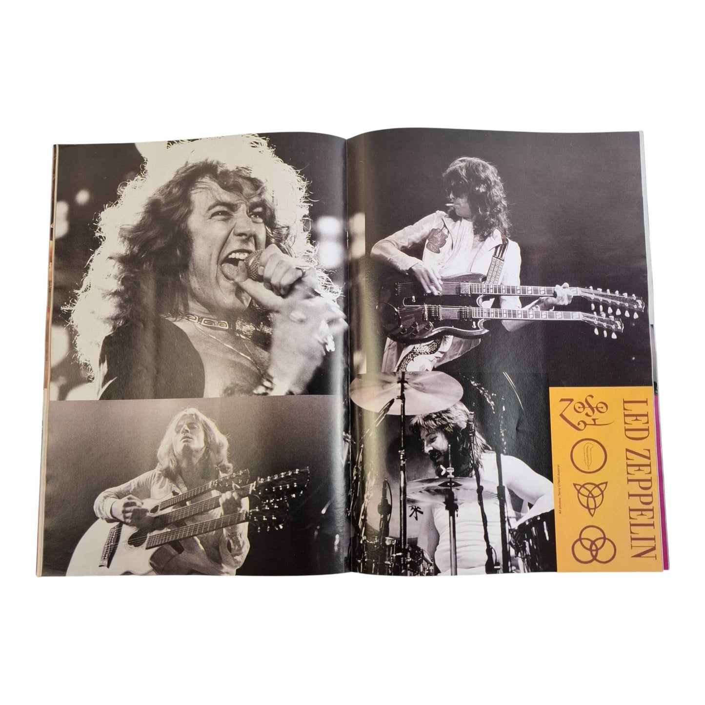 Hot Metal #23 Music Magazine January 1991 Metallica / Megadeth / Led Zeppelin