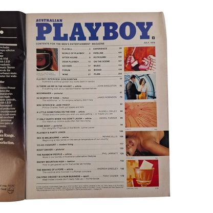 Australian Playboy Magazine July 1979 Kate Buckland Lynette Larner