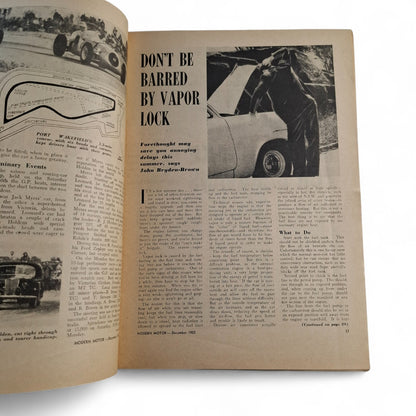 Modern Motor Magazine December 1955 Jaguar / MG