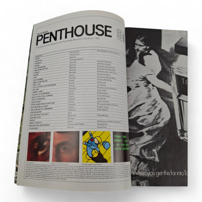 AUSTRALIAN PENTHOUSE Men's Magazine July 1983 Complete Excellent